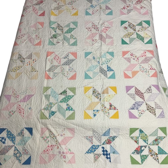 10 Blocs De Couette Brodés Vintage - Style Victorien, Fait